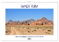 WADI RUM, die einzigartige Felswüste in Jordanien (Wandkalender 2024 DIN A4 quer), CALVENDO Monatskalender - Ulrich Senff