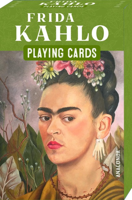 Kartenspiel Kahlo. 54 Spielkarten mit 53 Kahlo-Motiven - 