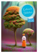 Cover-Bild zum Titel 'Nature's Stitches (Wall Calendar 2026 DIN A2 portrait), CALVENDO 12 Month Wall Calendar' von 'Christine Aka Stine1'