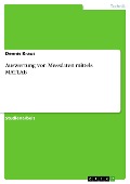 Cover-Bild zum Titel 'Auswertung von Messdaten mittels MATLAB' von 'Dennis Kraus'