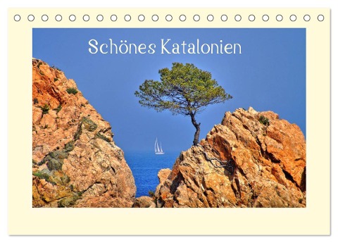 Schönes Katalonien (Tischkalender 2024 DIN A5 quer), CALVENDO Monatskalender - Martina Fornal