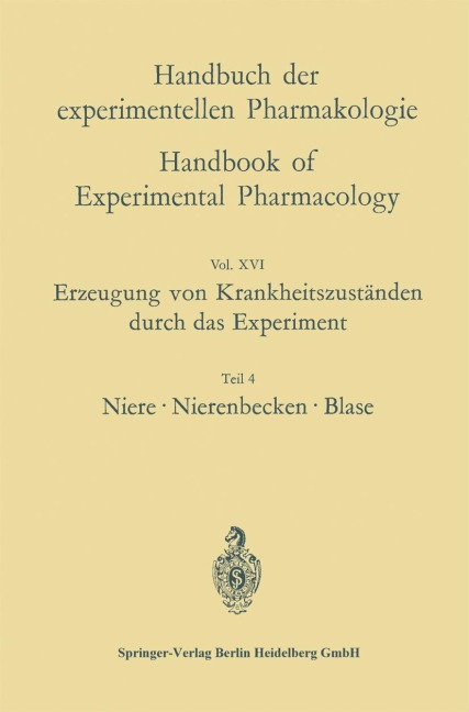 Erzeugung von Krankheitszuständen durch das Experiment - Oskar Eichler, Helmut Haase