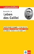 Cover-Bild zum Titel 'Lektürehilfen Bertolt Brecht, "Das Leben des Galilei"' von ''