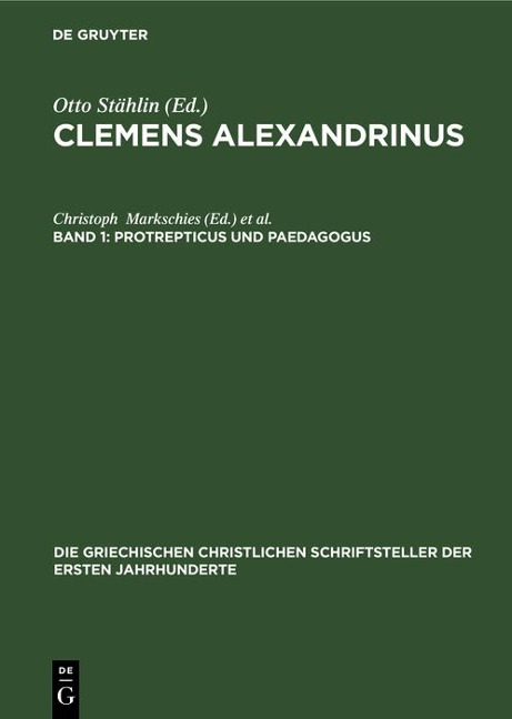 Protrepticus und Paedagogus - 