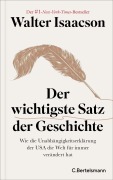 Cover-Bild zum Titel 'Der wichtigste Satz der Geschichte' von 'Walter Isaacson'