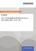 Cover-Bild zum Titel 'Die US-Volkswirtschaft: Kühlt sich das Konjunkturklima weiter ab?' von 'S. Sydow'