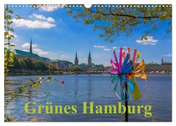 Cover-Bild zum Titel 'Grünes Hamburg (Wandkalender 2026 DIN A3 quer), CALVENDO Monatskalender' von 'Siegfried Pietzonka'