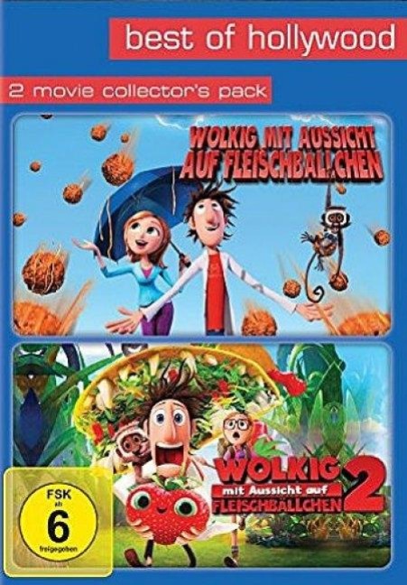 Wolkig mit Aussicht auf Fleischbällchen 1+2 - Judi Barrett, Ron Barrett, Phil Lord, Chris Miller, John Francis Daley