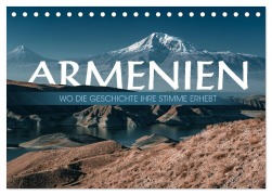 Cover-Bild zum Titel 'Armenien - Wo die Geschichte ihre Stimme erhebt (Tischkalender 2027 DIN A5 quer), CALVENDO Monatskalender' von 'Sonja Schlichter'