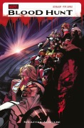 Cover-Bild zum Titel 'Blood Hunt Sammelband Splatter-Ausgabe' von 'Jed Mackay, Pepe Larraz'