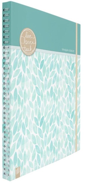 Mein Lehrerplaner A4+ - Ringbindung - Lehrerkalender für das Schuljahr 2026/2027 - Blättermeer - 