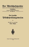 Cover-Bild zum Titel 'Das deutsche Pflichtprüfungswesen' von 'Peter Beham'