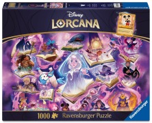 Cover-Bild zum Titel 'Erwachsenenpuzzle 1000 Teile - Disney Lorcana - Glimmers of the Realm: Amethyst' von ''