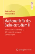 Cover-Bild zum Titel 'Mathematik für das Bachelorstudium II' von 'Mike Scherfner, Matthias Plaue'