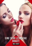 Cover-Bild zum Titel 'Eine sehr lesbische Braut!' von 'Mia Graf'