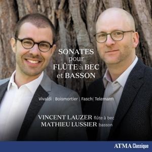 Sonaten für Blockflöte & Fagott - Vincent/Lussier Lauzer