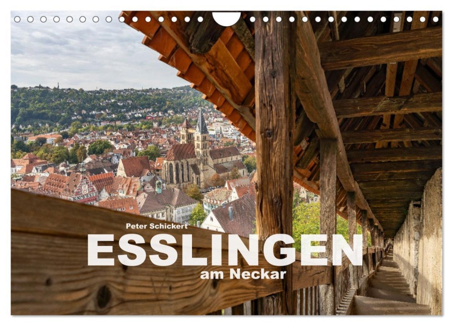 Esslingen am Neckar (Wandkalender 2026 DIN A4 quer), CALVENDO Monatskalender - Peter Schickert