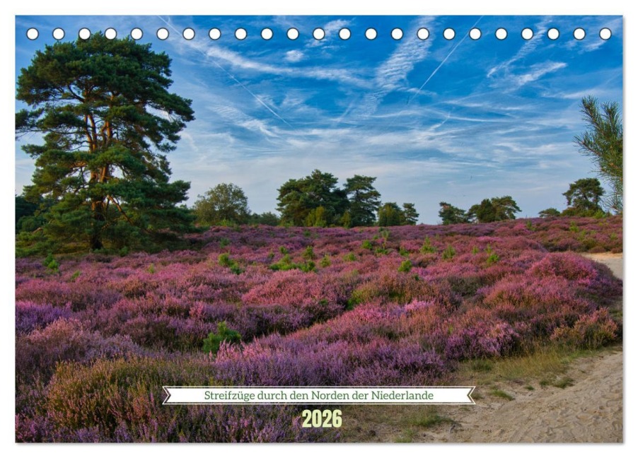 Streifzüge durch den Norden der Niederlande (Tischkalender 2026 DIN A5 quer), CALVENDO Monatskalender - Tanja Voigt
