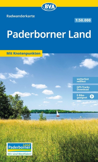 BVA Radwanderkarte Paderborner Land die schönsten Radtouren 1:50.000 - 