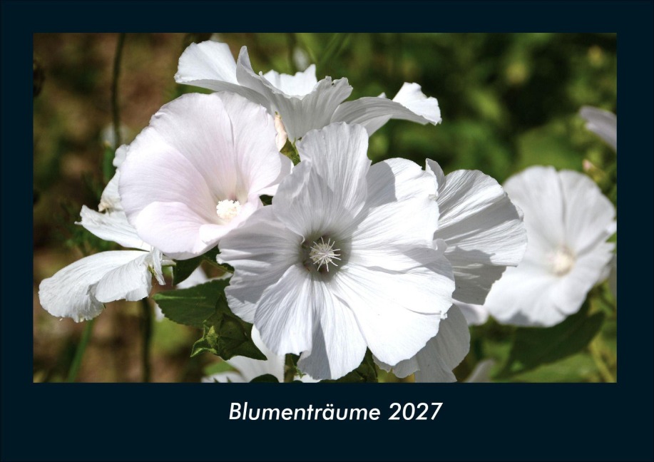 Blumenträume 2027 Fotokalender DIN A4 - Tobias Schmitt, Kevin Heber