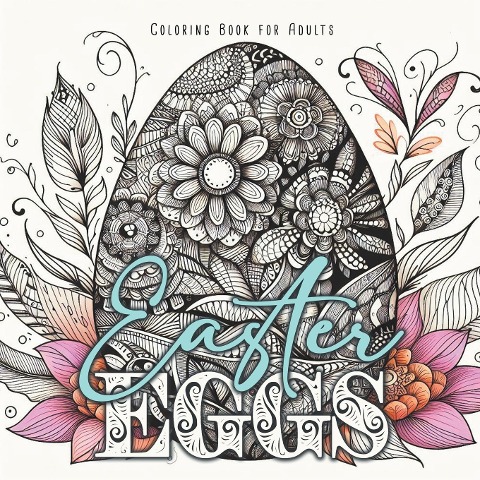 Easter Eggs Coloring Book for Adults - Monsoon Publishing