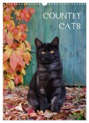 Cover-Bild zum Titel 'COUNTRY CATS (Wandkalender 2026 DIN A3 hoch), CALVENDO Monatskalender' von 'Katho Menden'
