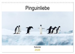 Cover-Bild zum Titel 'Pinguinliebe (Wandkalender 2026 DIN A3 quer), CALVENDO Monatskalender' von 'Same Same'