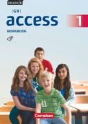 Cover-Bild zum Titel 'English G Access - G9 - Band 1: 5. Schuljahr - Workbook mit Audios online und MyBook' von 'Peadar Curran, Jennifer Seidl'