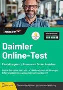 Cover-Bild zum Titel 'Daimler Online-Test Einstellungstest / Assessment Center bestehen - Online-Testtrainer inkl. App I + 5.000 Aufgaben mit Lösungen, Erfahrungsberichte, Austausch in Community uvm!' von 'Tom Wenk'