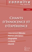 Cover-Bild zum Titel 'Fiche de lecture Chants d'Innocence et d'Expérience (analyse littéraire de référence et résumé complet)' von 'William Blake'