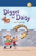 Cover-Bild zum Titel 'Digger Et Daisy Vont Au Zoo (Digger and Daisy Go to the Zoo)' von 'Judy Young'