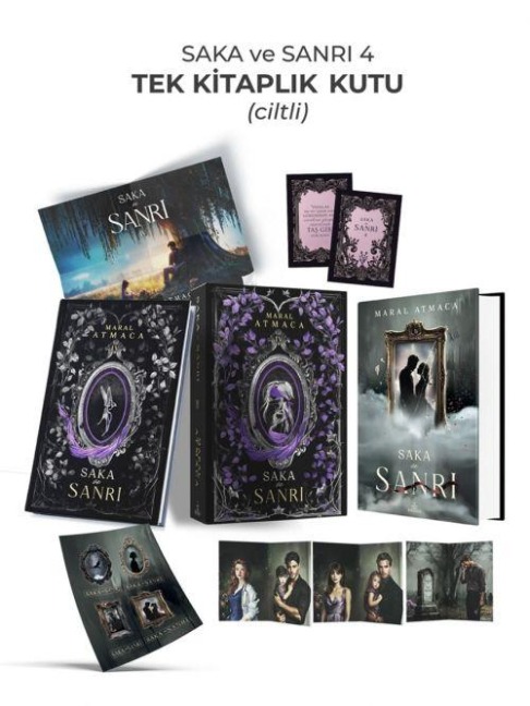 Saka ve Sanri 4 Kutulu, Ciltli - Maral Atmaca