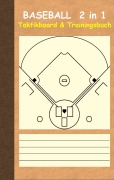 Cover-Bild zum Titel 'Baseball 2 in 1 Taktikboard und Trainingsbuch' von 'Theo Von Taane'
