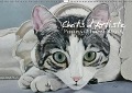 Cover-Bild zum Titel 'Chats d'Artiste Peintures d'Elisabeth BEGOT (Calendrier mural Calendrier perpétuel DIN A3 horizontal)' von 'Elisabeth Begot'