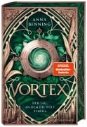 Cover-Bild zum Titel 'Vortex - Der Tag, an dem die Welt zerriss Schmuckausgabe' von 'Anna Benning'