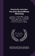 Cover-Bild zum Titel 'Geschicht-schreiber Von Dem Bischoffthum Wirtzburg' von 'Johann Müller, Lorenz Fries'