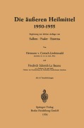Cover-Bild zum Titel 'Die äußeren Heilmittel 1950-1955' von 'Hermann Von Czetsch-Lindenwald, Friedrich Schmidt-Labaume'