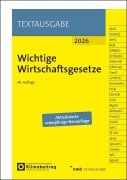 Cover-Bild zum Titel 'Wichtige Wirtschaftsgesetze' von ''