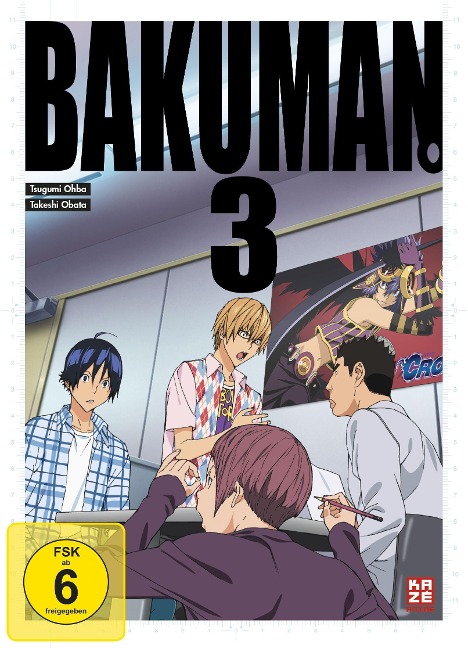 Bakuman - Tsugumi Ôba, Seishi Minakami, Tsutomu Kamishiro, Reiko Yoshida, Duane Johnson