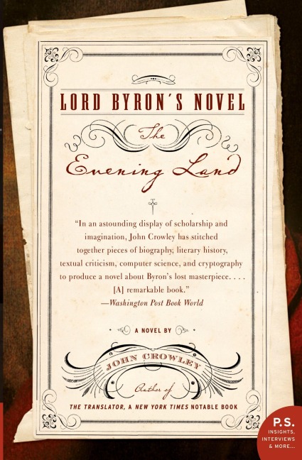 Lord Byron's Novel - John Crowley