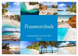 Traumstrände - Naturparadiese aus aller Welt (Wandkalender 2025 DIN A2 quer), CALVENDO Monatskalender - Matteo Colombo