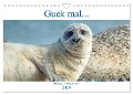 Guck mal ... Robben im Wattenmeer (Wandkalender 2024 DIN A4 quer), CALVENDO Monatskalender - Martina Fornal