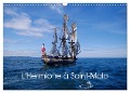 Cover-Bild zum Titel 'L'Hermione à Saint-Malo (Calendrier mural 2024 DIN A3 vertical), CALVENDO calendrier mensuel' von 'Joël Douillet'