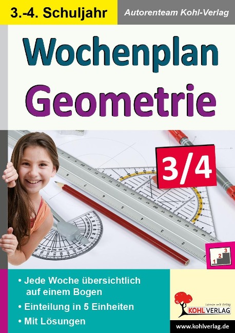 Wochenplan Geometrie / Klasse 3-4 - 