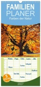 Cover-Bild zum Titel 'Familienplaner 2027 - Farben der Natur mit 5 Spalten (Wandkalender, 21 x 45 cm) CALVENDO' von 'Holger Gräbner'