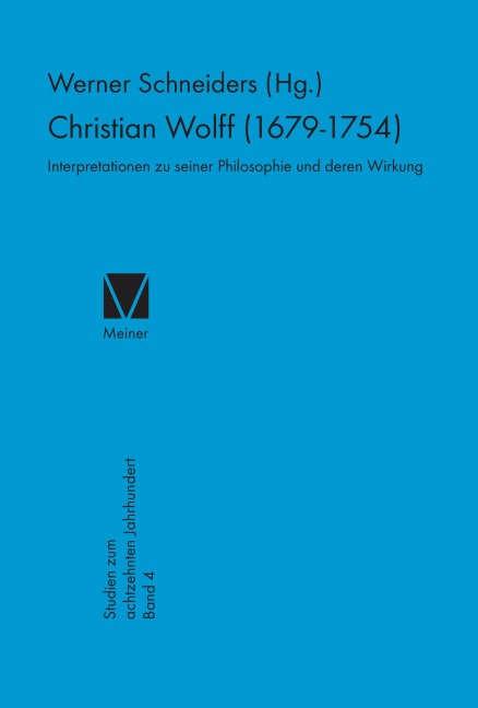 Christian Wolff 1679-1754 - 