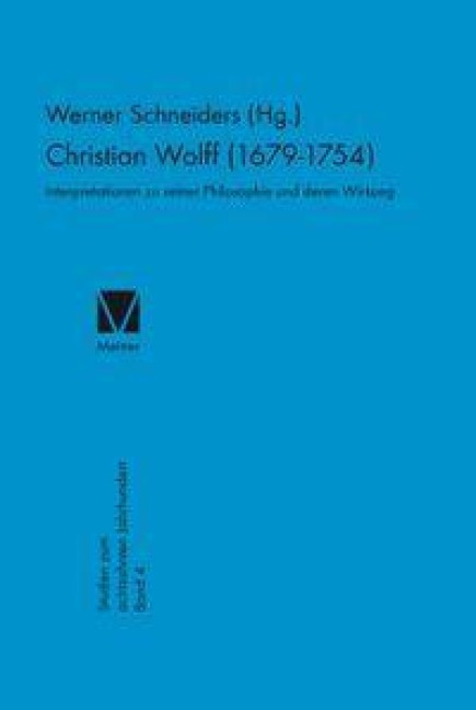 Christian Wolff 1679-1754 - 