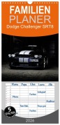 Cover-Bild zum Titel 'Familienplaner 2026 - Dodge Challenger SRT8 mit 5 Spalten (Wandkalender, 21 x 45 cm) CALVENDO' von 'Andre Xander'