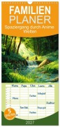 Cover-Bild zum Titel 'Familienplaner 2027 - Spaziergang durch Anime Welten mit 5 Spalten (Wandkalender, 21 x 45 cm) CALVENDO' von 'Kerstin Waurick'