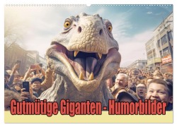 Cover-Bild zum Titel 'Gutmütige Giganten - Humorbilder (Wandkalender 2027 DIN A2 quer), CALVENDO Monatskalender' von 'Liselotte Brunner-Klaus'